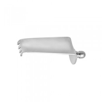 Cloward Lateral Blade Toothed Stainless Steel, Blade Depth 50 mm